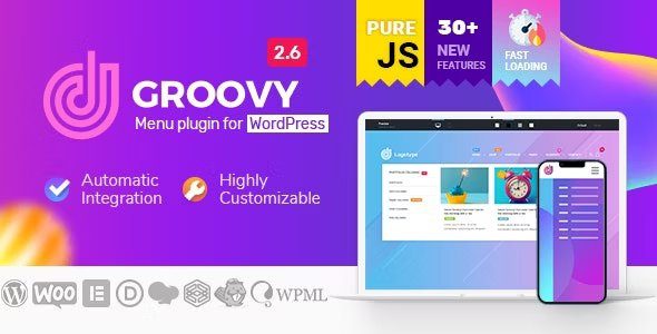 Groovy Mega Menu nulled plugin