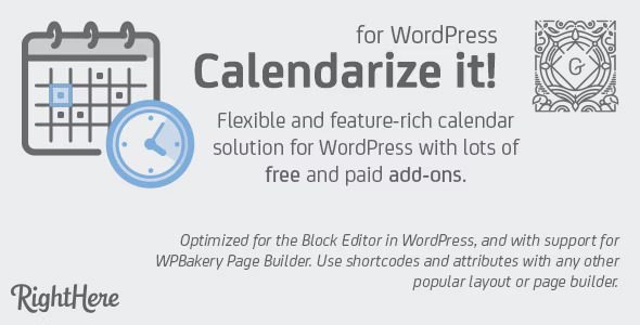 Calendarize it NULLED Plugin