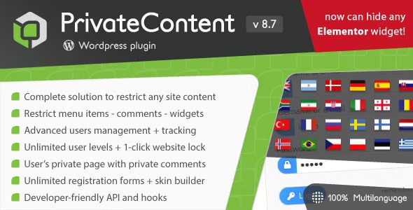 PrivateContent NULLED Plugin