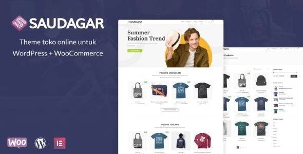 Saudagar WP nulled Themes