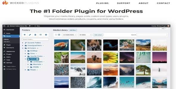 Wicked Folders Pro nulled plugin