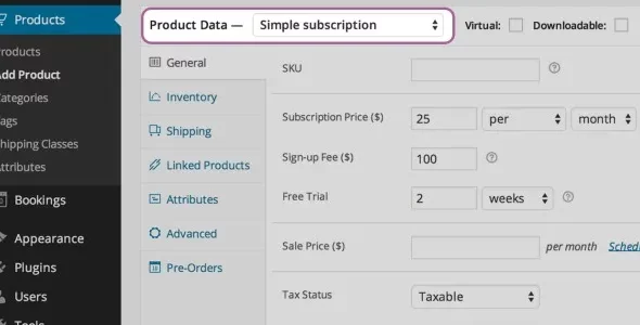 WooCommerce-Subscriptions-Nulled-Free-Download