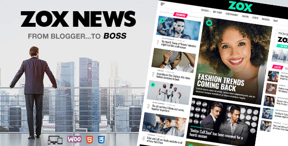 Zox News nulled theme